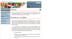 Desktop Screenshot of cspoc.org